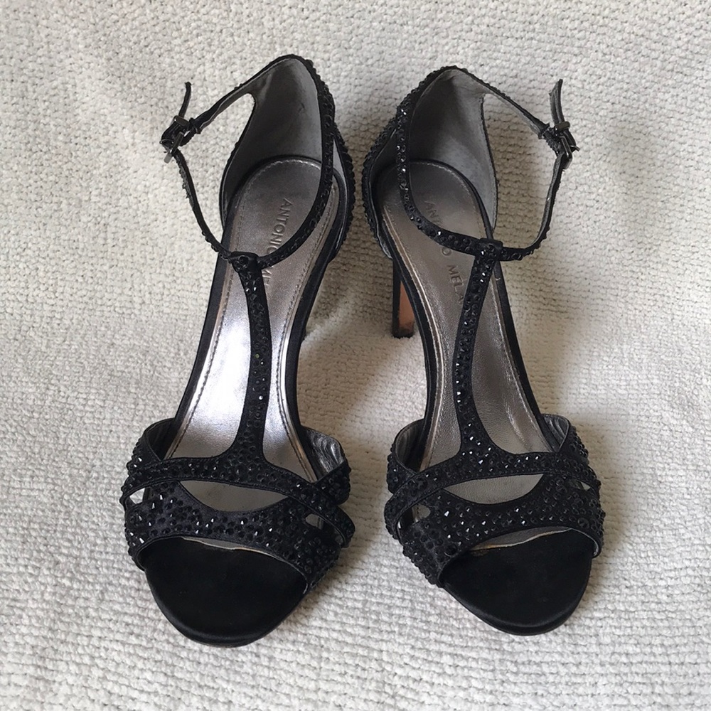 Antonio Melani Rhinestone heels